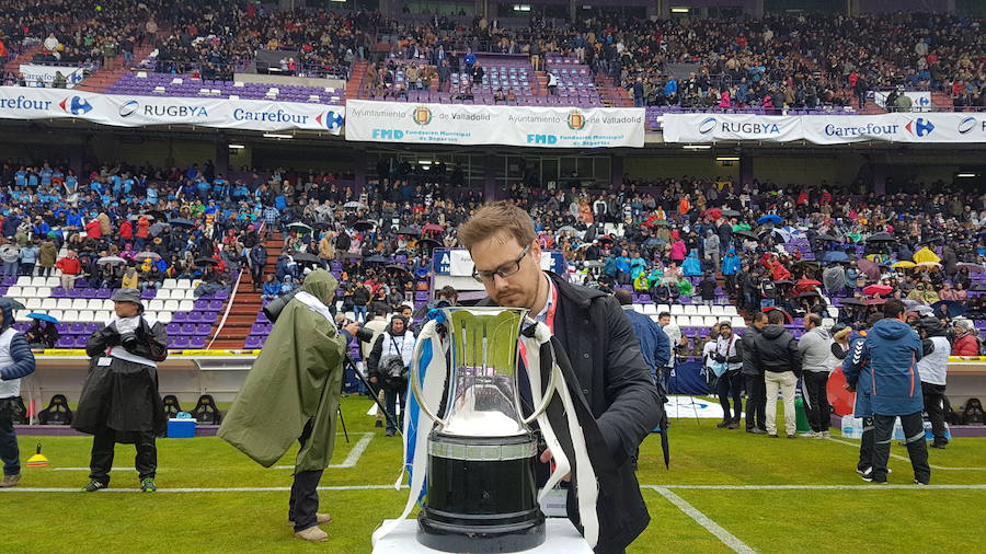 Ambiente en el estadio José Zorrilla por la Copa del Rey de Rugby