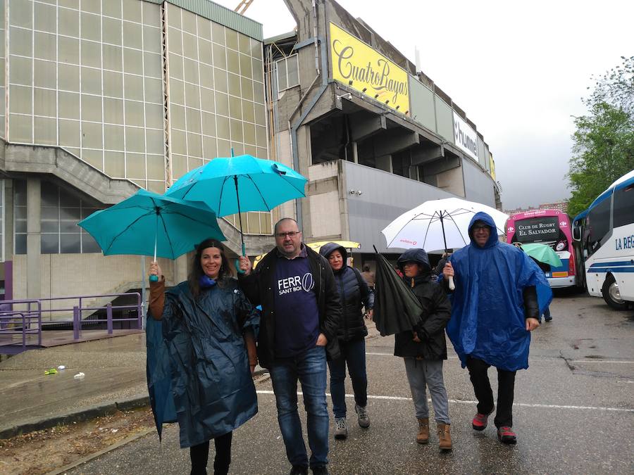 Ambiente en el estadio José Zorrilla por la Copa del Rey de Rugby