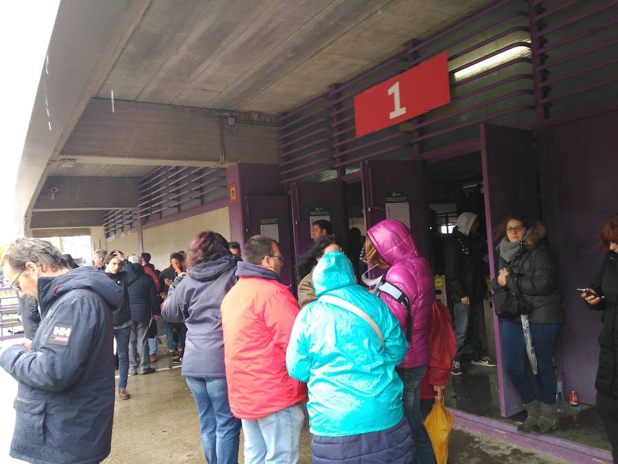 Ambiente en el estadio José Zorrilla por la Copa del Rey de Rugby