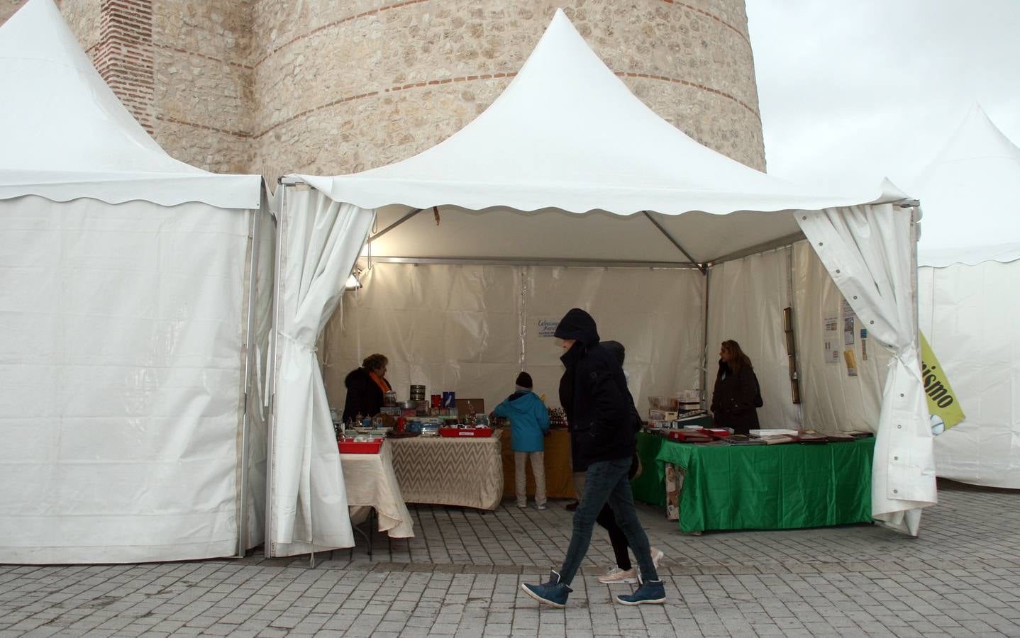 El mal tiempo merma el éxito de la Feria de Cuellar