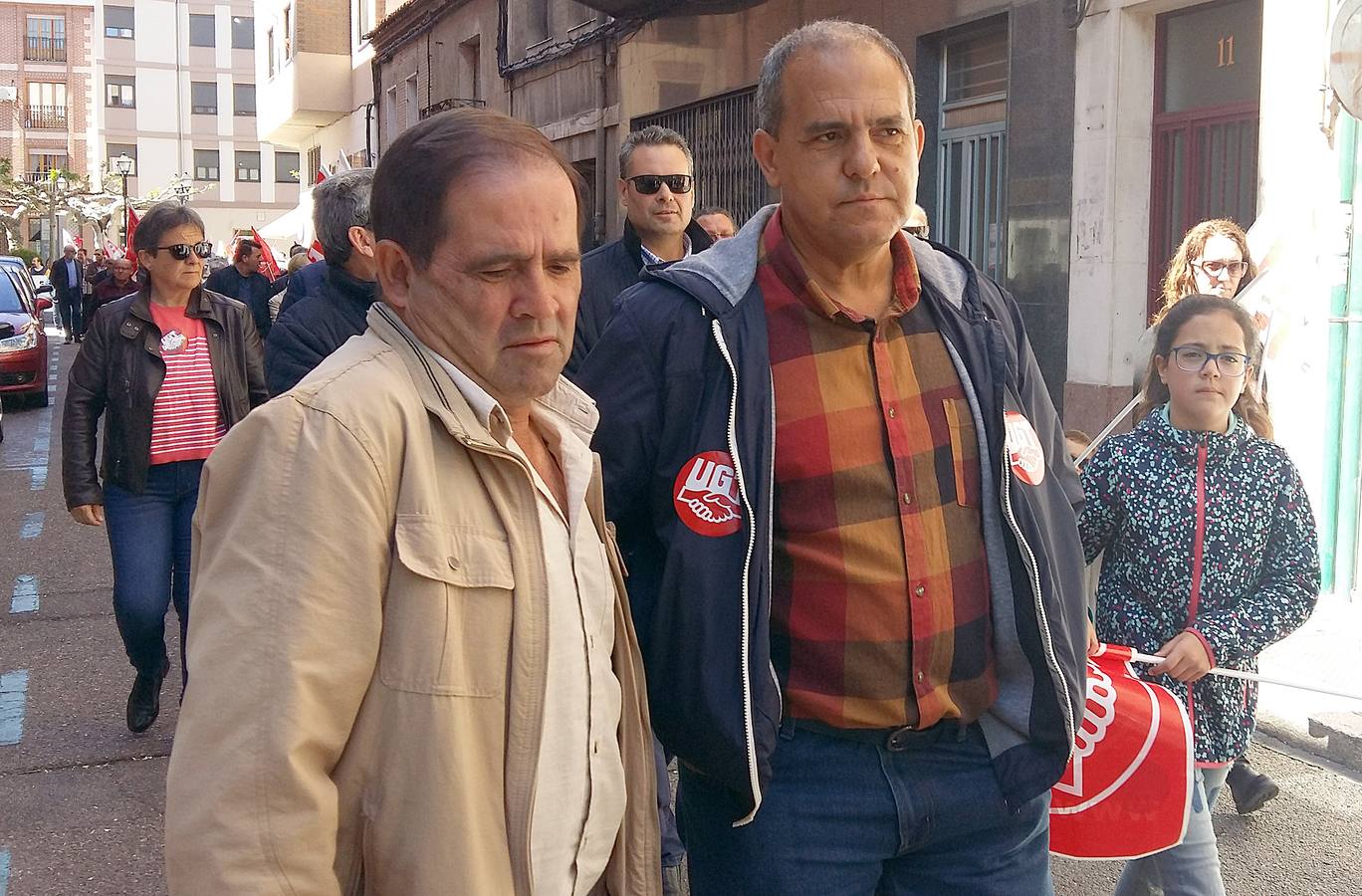 Manifestación del Primero de Mayo en Medina del Campo