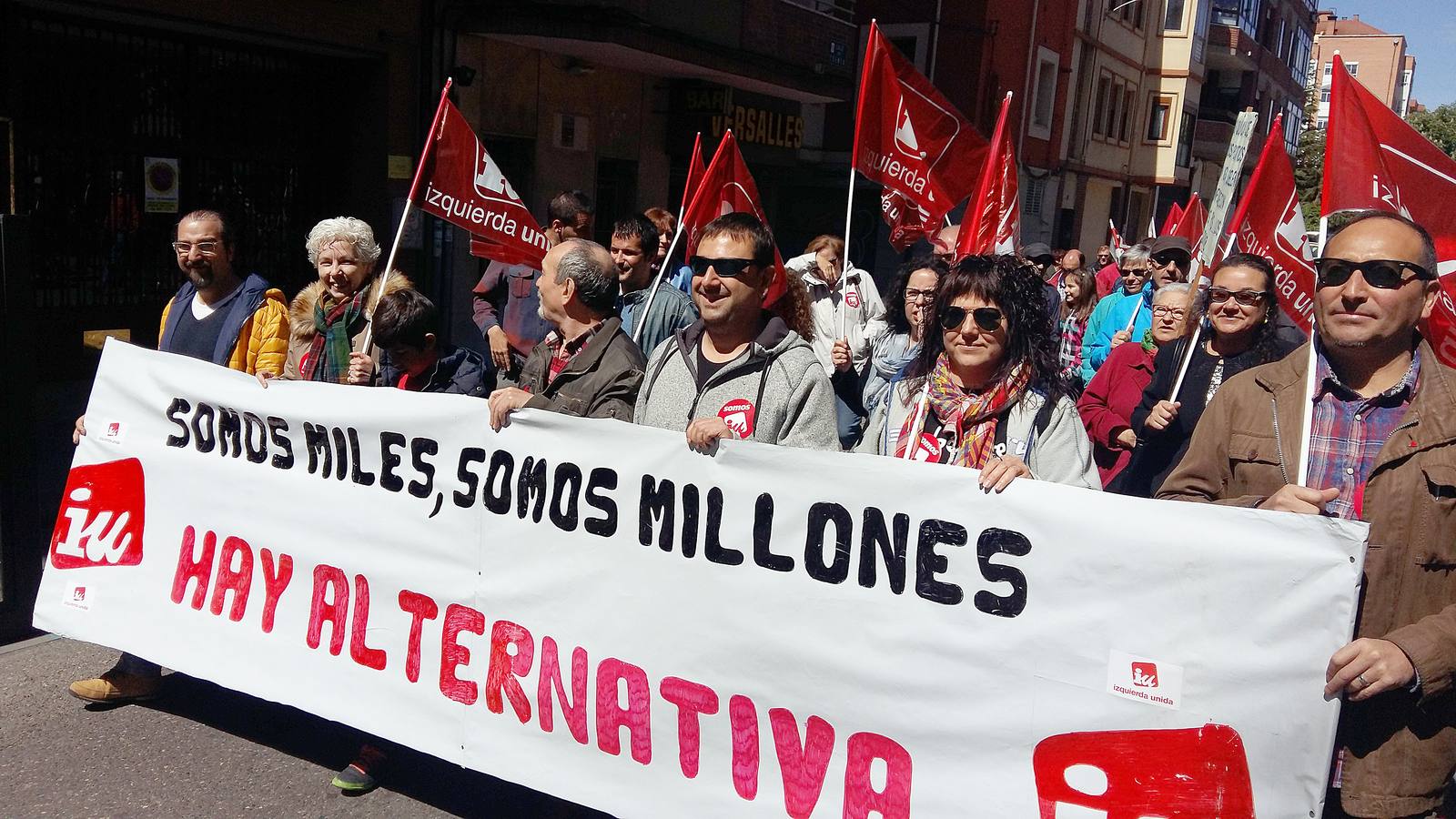 Manifestación del Primero de Mayo en Medina del Campo