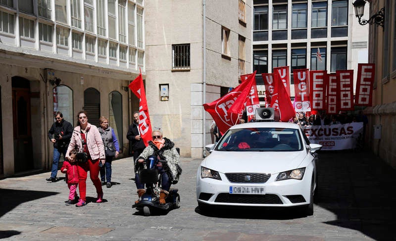 Manifestación del Primero de Mayo en Palencia