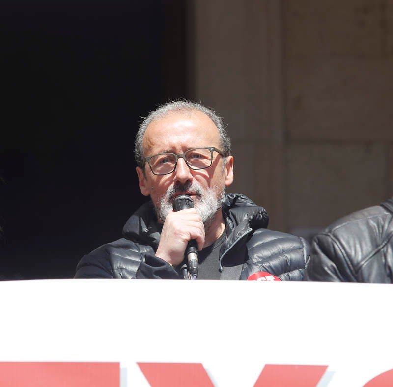 Manifestación del Primero de Mayo en Palencia