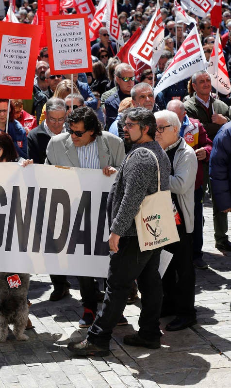 Manifestación del Primero de Mayo en Palencia