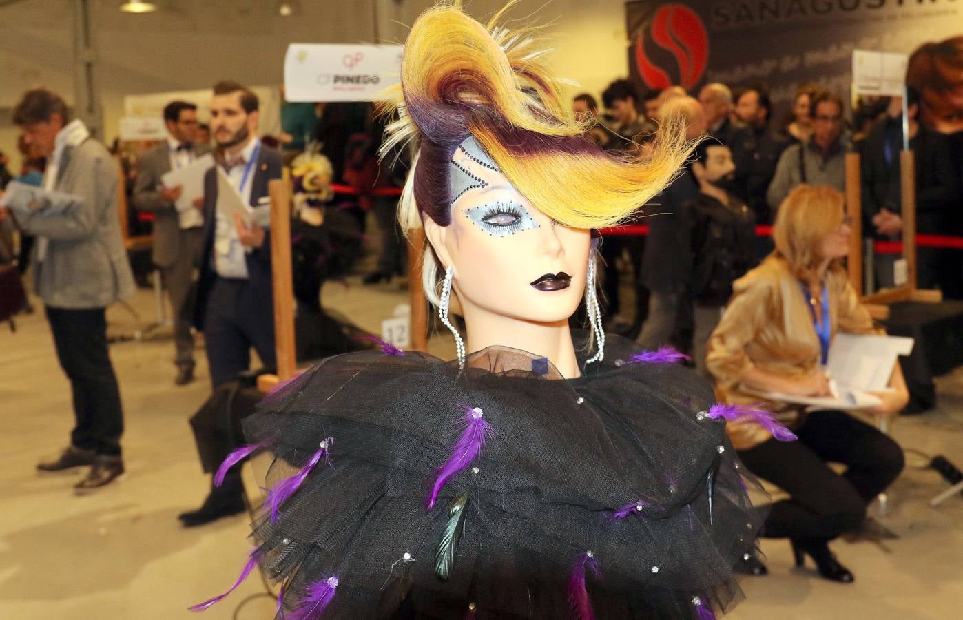 Campeonato Nacional de Peluquería celebrado en el LAVA de Valladolid