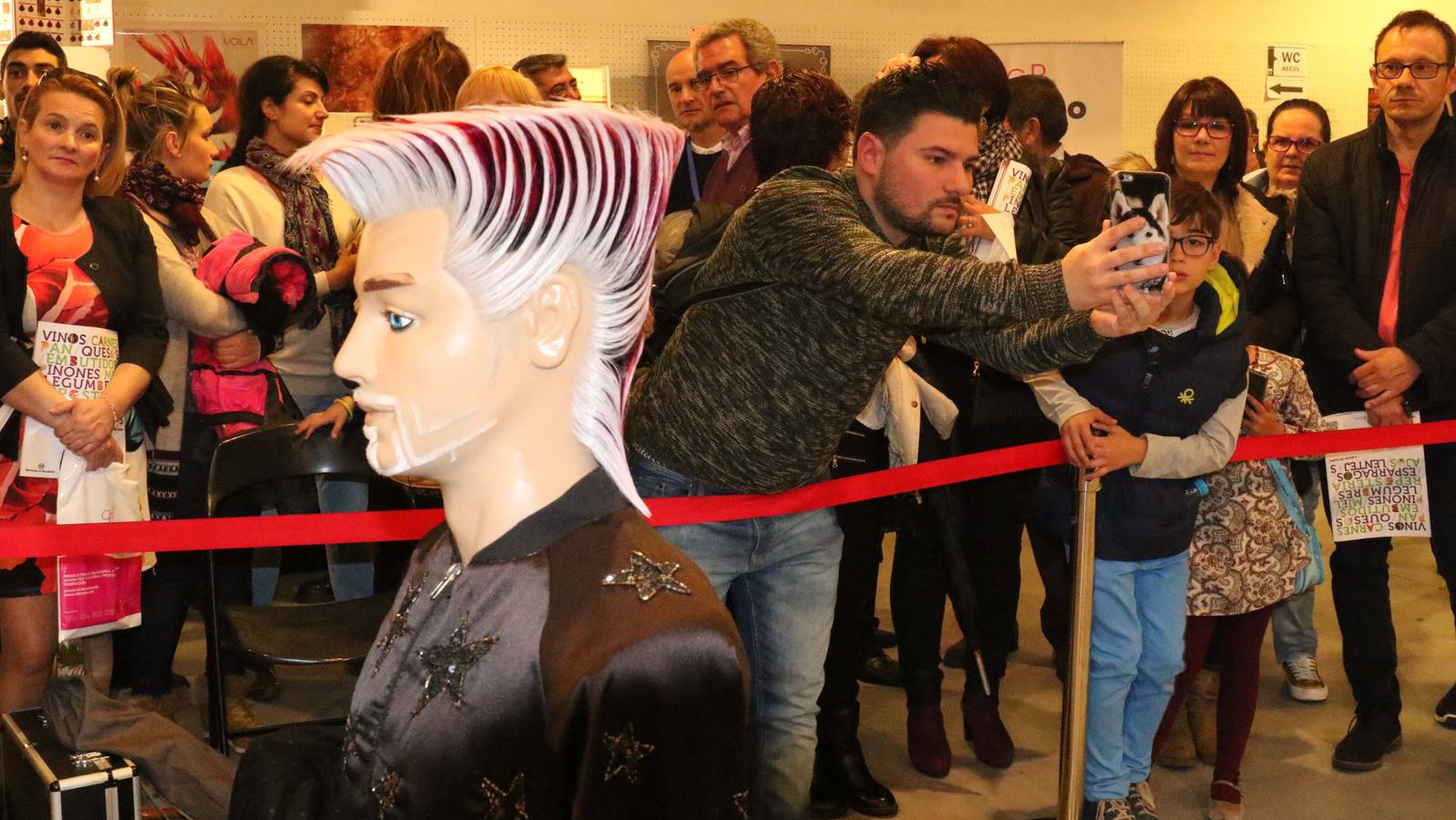 Campeonato Nacional de Peluquería celebrado en el LAVA de Valladolid