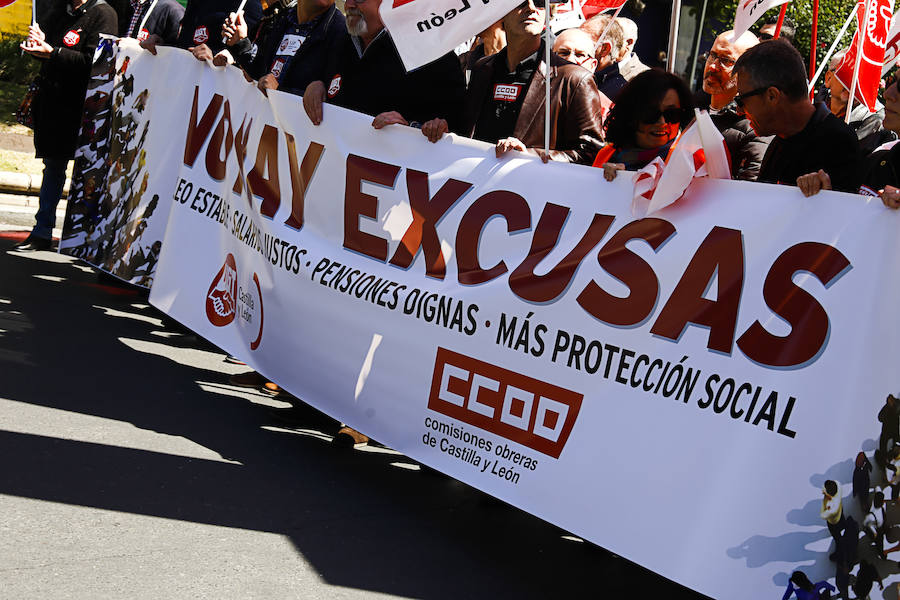Manifestación del Primero de Mayo en Salamanca