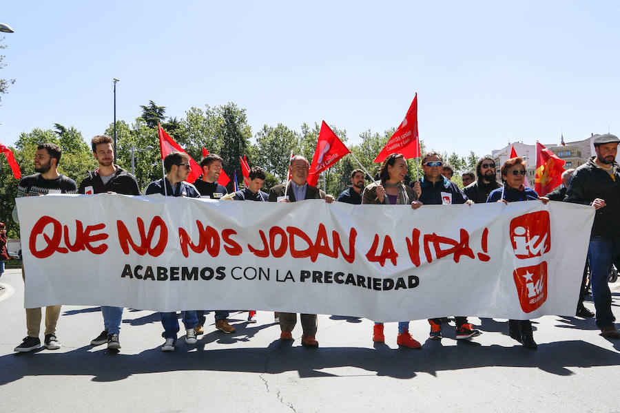 Manifestación del Primero de Mayo en Salamanca