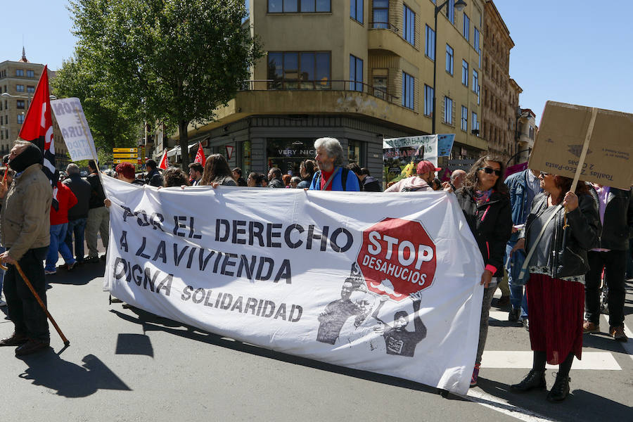 Manifestación del Primero de Mayo en Salamanca