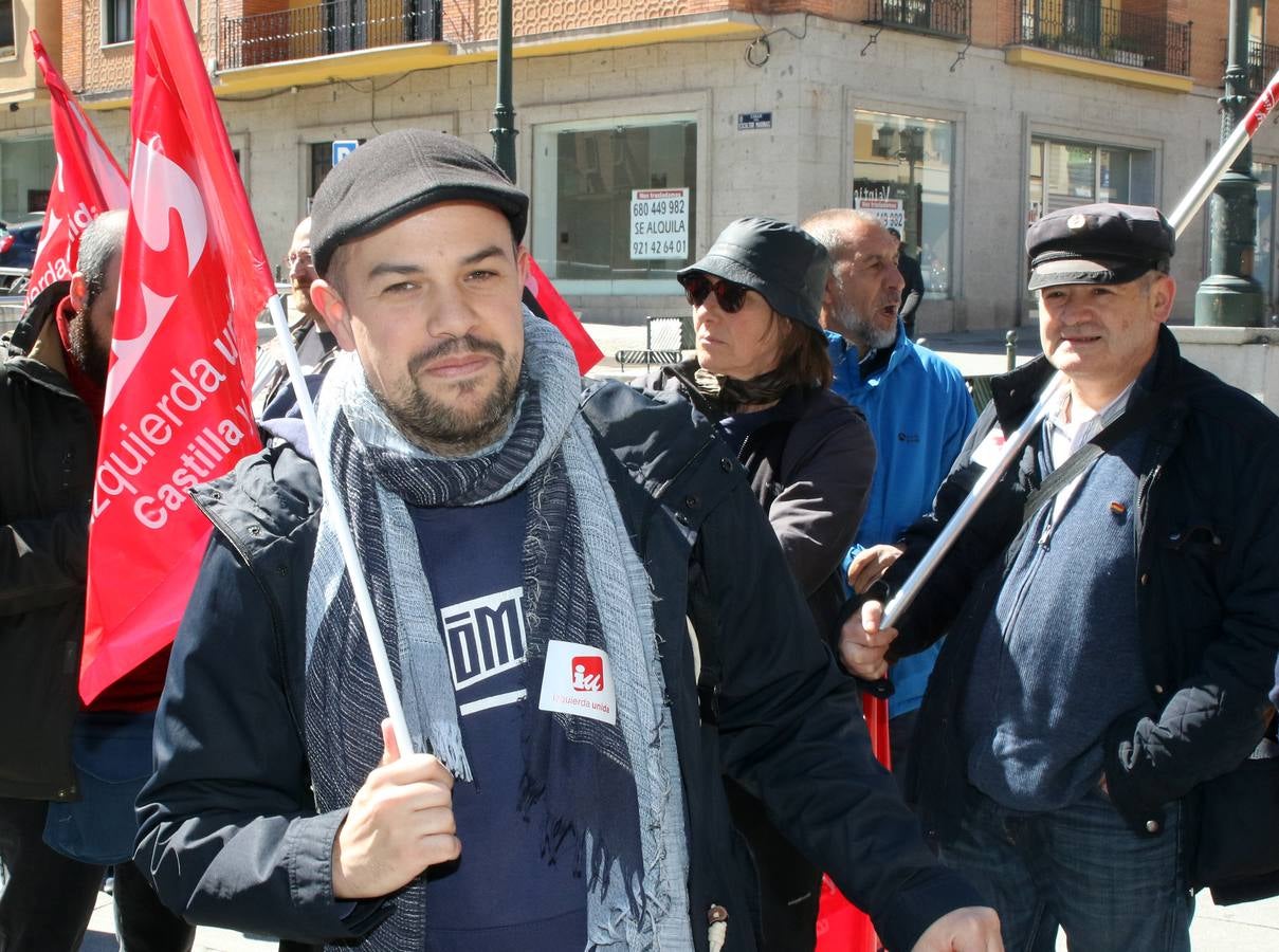 Manifestación del Primero de Mayo en Segovia