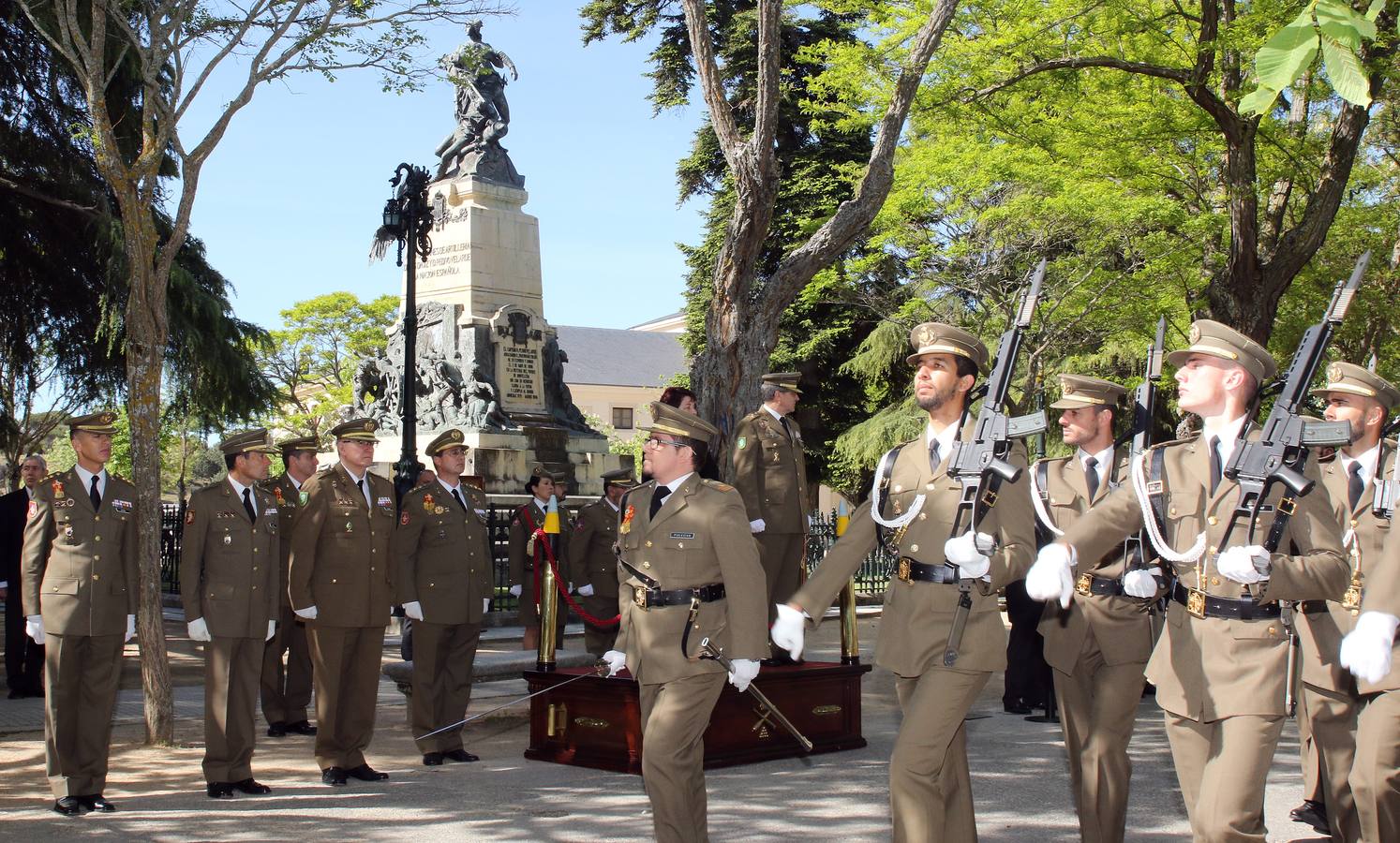 Acto conmemorativo del Dos de Mayo en el Alcázar de Segovia