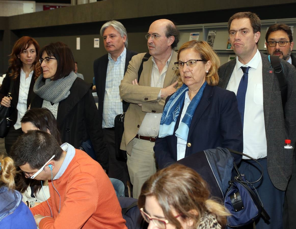 El rector de la UVA visita el campus María Zambrano de Segovia