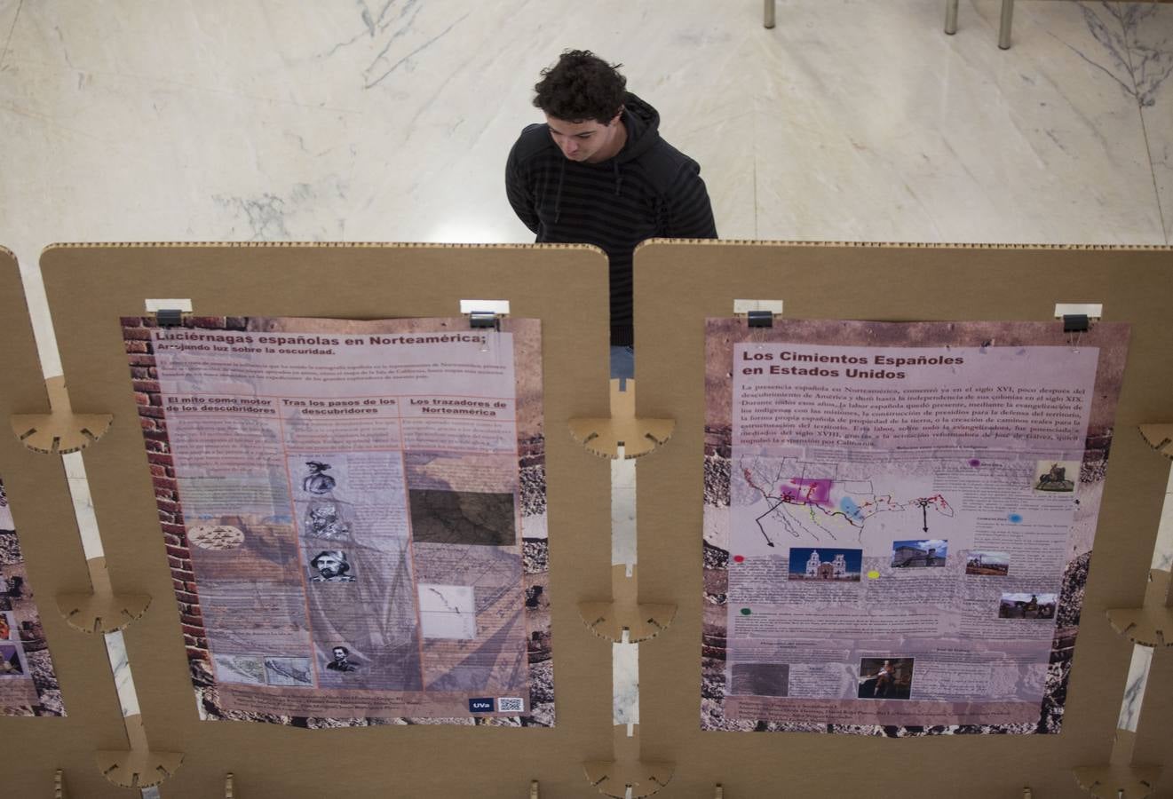 Exposición sobre la influencia hispana en Estados Unidos en la Facultad de Filosofía y Letras