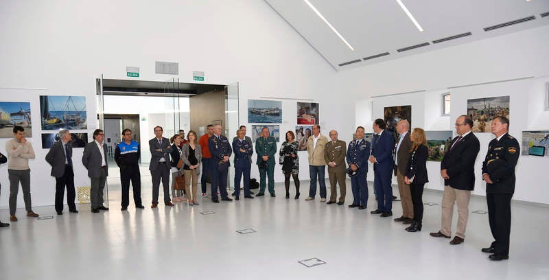 Inauguración de la exposición &#039;Misión Atalanta: La lucha contra la piratería en el Índico&#039; en el Centro Cultural Lecrác de Palencia