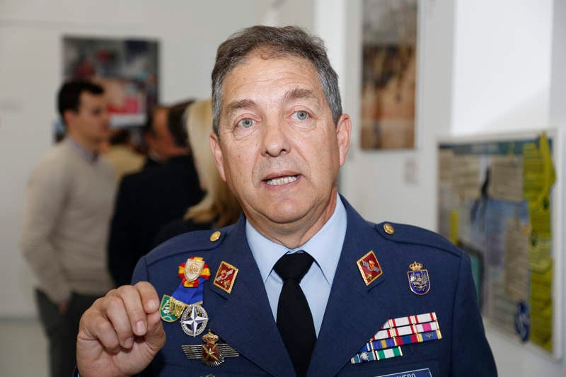 Inauguración de la exposición &#039;Misión Atalanta: La lucha contra la piratería en el Índico&#039; en el Centro Cultural Lecrác de Palencia