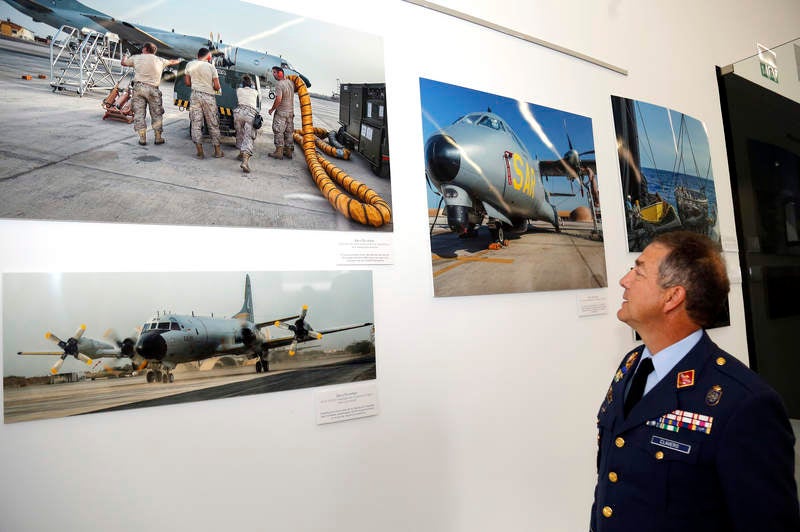 Inauguración de la exposición &#039;Misión Atalanta: La lucha contra la piratería en el Índico&#039; en el Centro Cultural Lecrác de Palencia
