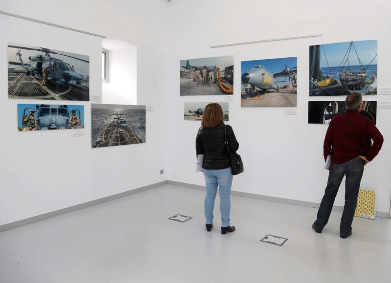 Inauguración de la exposición &#039;Misión Atalanta: La lucha contra la piratería en el Índico&#039; en el Centro Cultural Lecrác de Palencia
