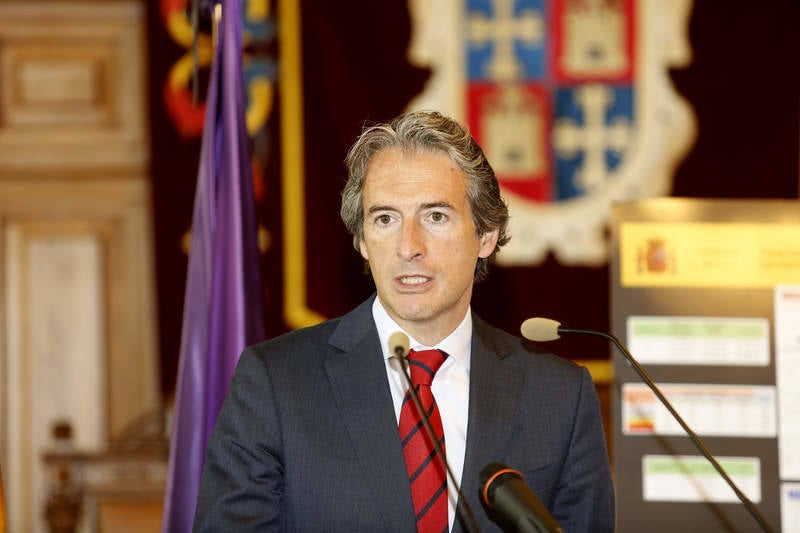 Visita del ministro de Fomento, Íñigo de la Serna, a Palencia