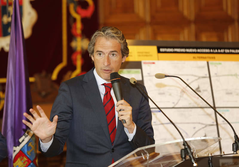 Visita del ministro de Fomento, Íñigo de la Serna, a Palencia