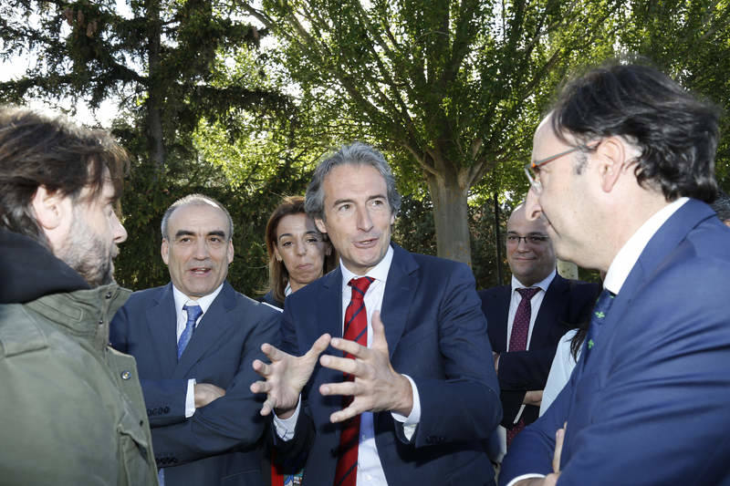 Visita del ministro de Fomento, Íñigo de la Serna, a Palencia