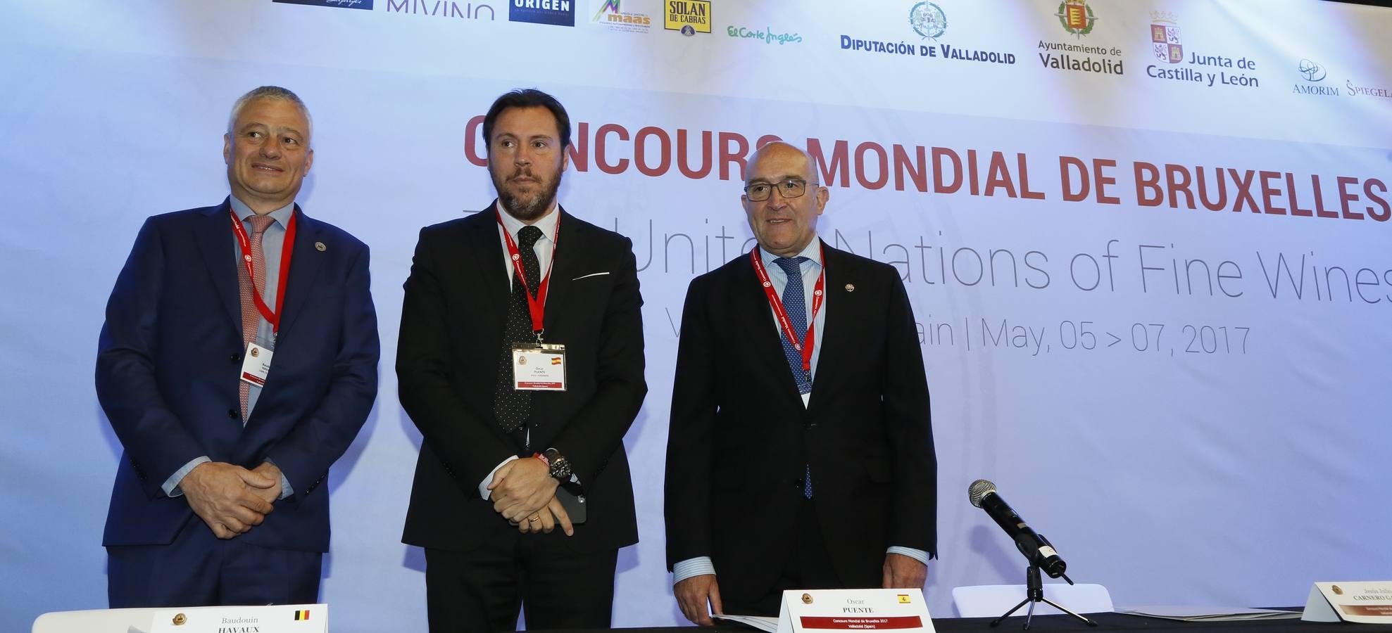 Arrancan en la Feria Internacional de Valladolid las catas a ciegas del Concurso Mundial de Bruselas