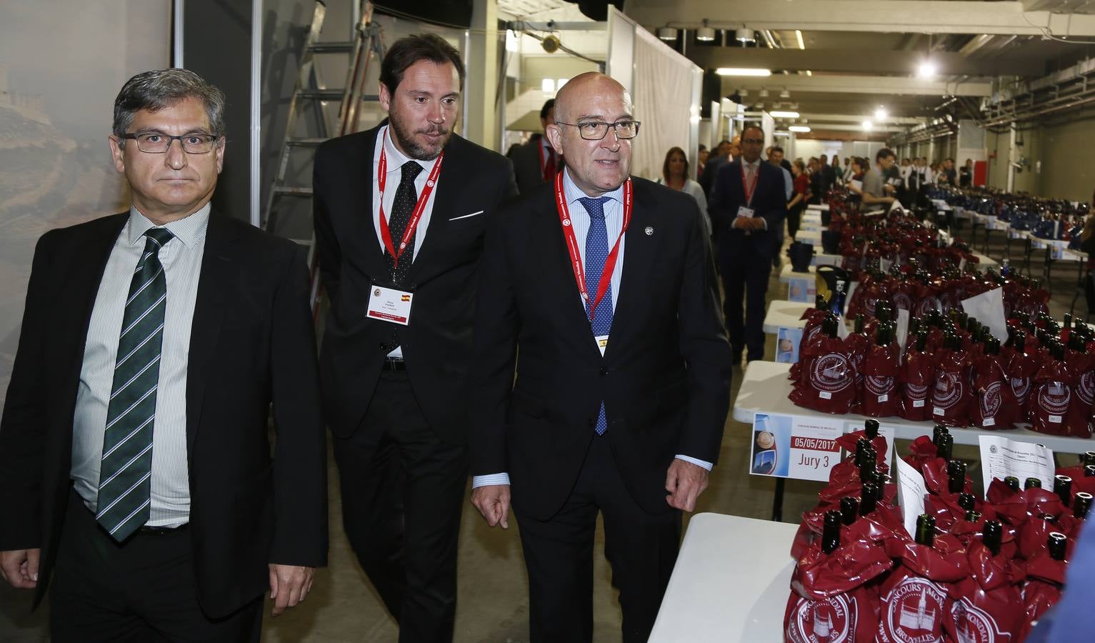 Arrancan en la Feria Internacional de Valladolid las catas a ciegas del Concurso Mundial de Bruselas