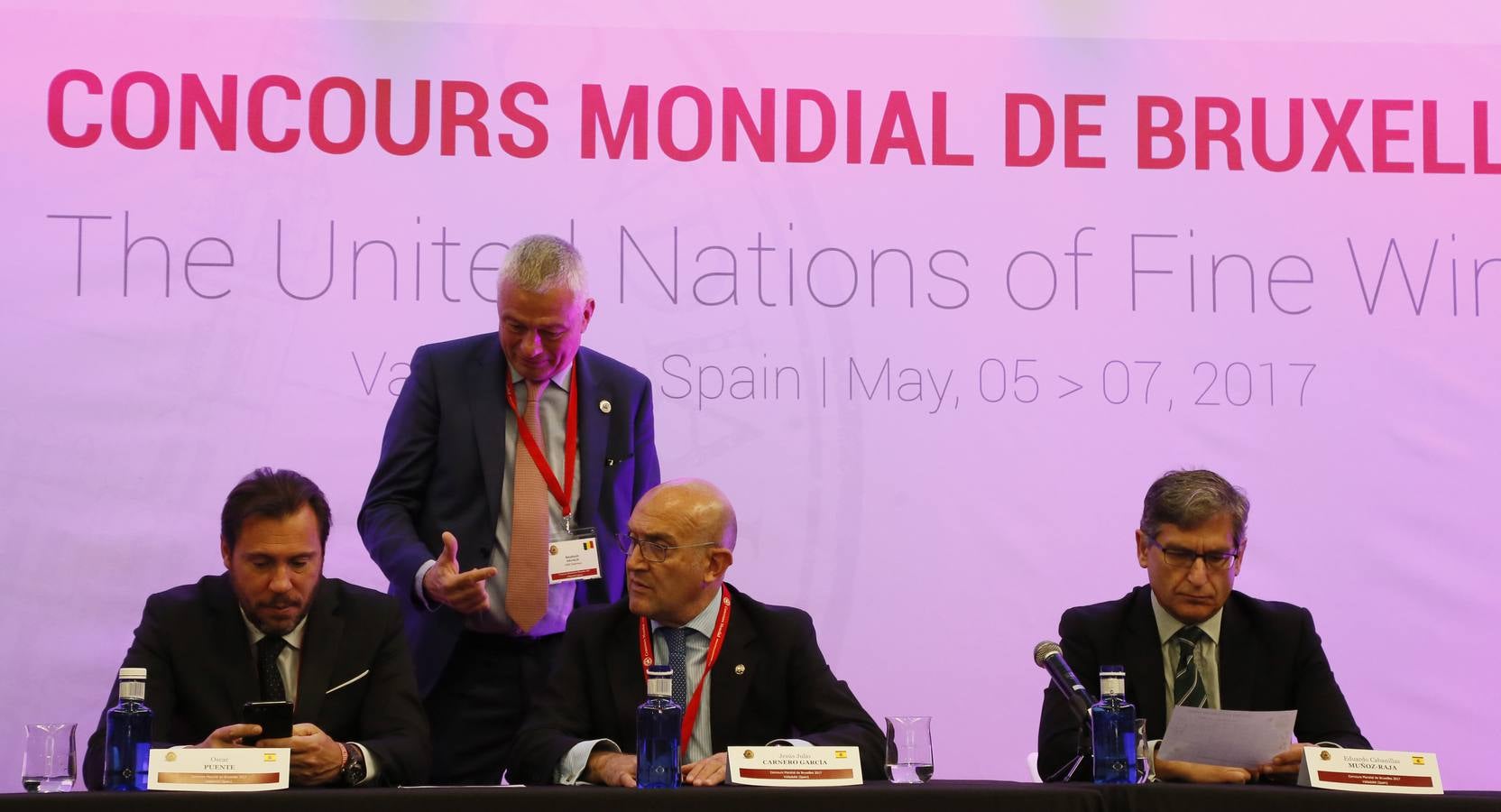 Arrancan en la Feria Internacional de Valladolid las catas a ciegas del Concurso Mundial de Bruselas