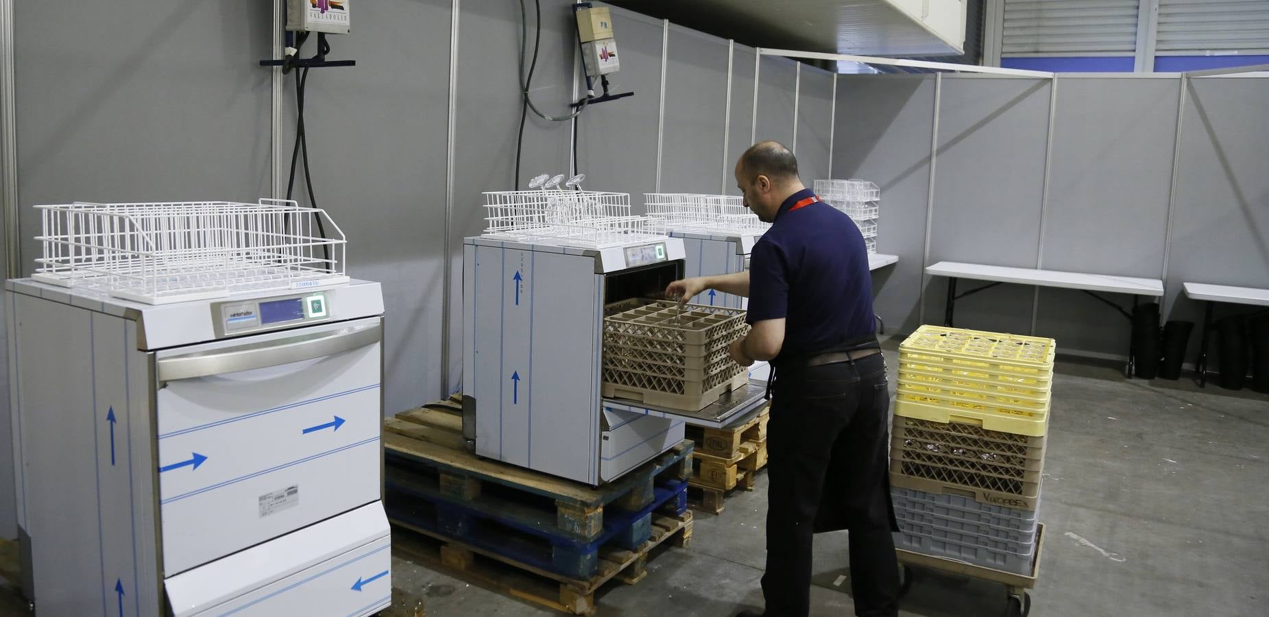 Arrancan en la Feria Internacional de Valladolid las catas a ciegas del Concurso Mundial de Bruselas