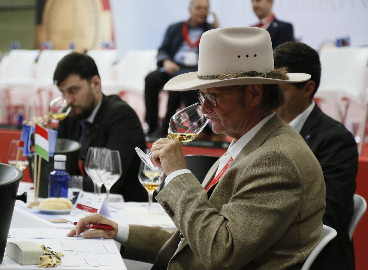 Arrancan en la Feria Internacional de Valladolid las catas a ciegas del Concurso Mundial de Bruselas