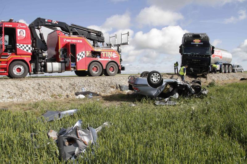 Accidente mortal en Cuéllar