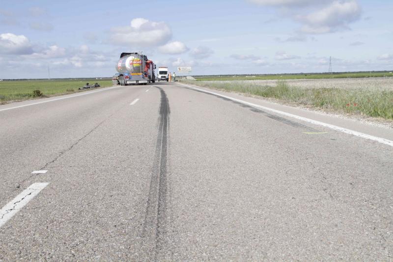 Accidente mortal en Cuéllar