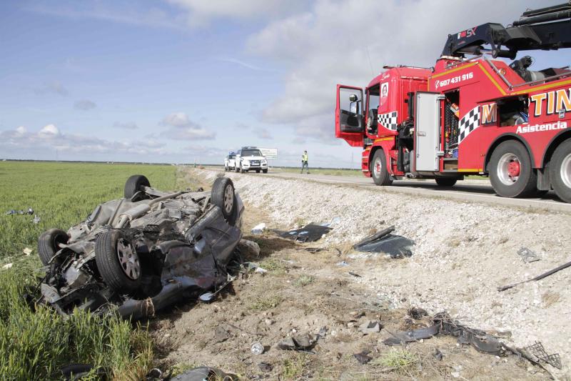 Accidente mortal en Cuéllar