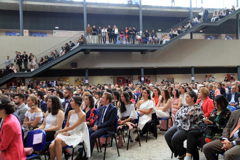 Ceremonias de graduación en la Facultad de Ciencias Sociales, Jurídicas y de la Comunicación