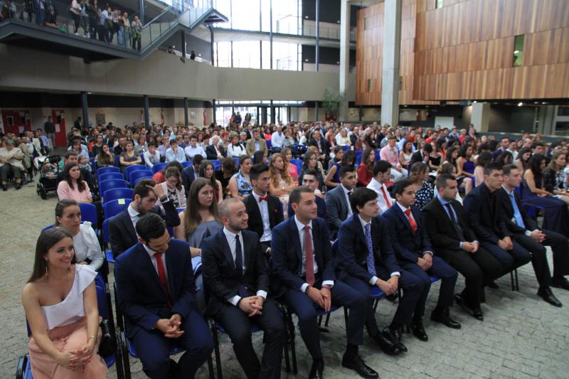 Ceremonias de graduación en la Facultad de Ciencias Sociales, Jurídicas y de la Comunicación