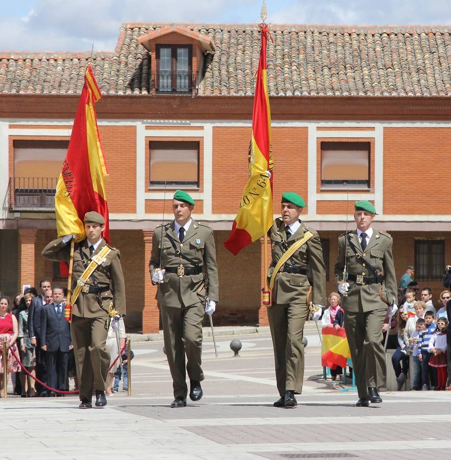 Paredes de Nava rinde honores a las Fuerzas Armadas (1/2)