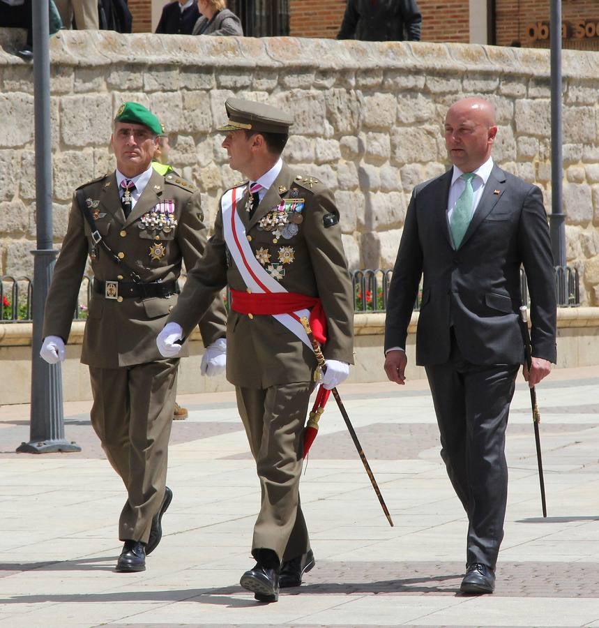 Paredes de Nava rinde honores a las Fuerzas Armadas (1/2)