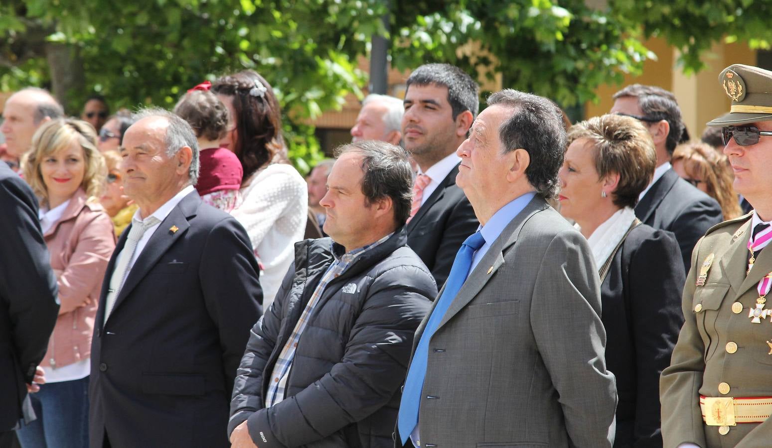 Paredes de Nava rinde honores a las Fuerzas Armadas (1/2)