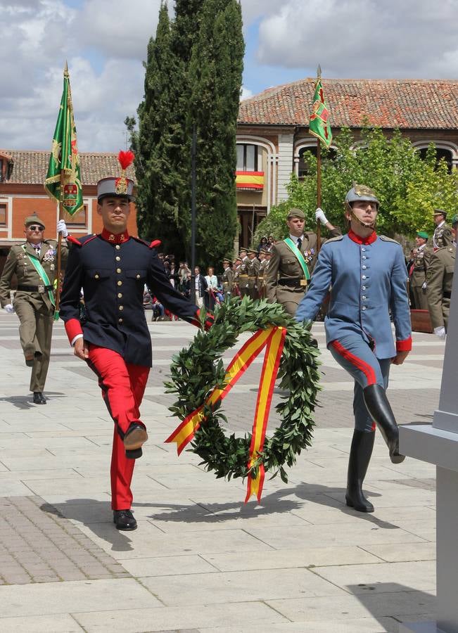 Paredes de Nava rinde honores a las Fuerzas Armadas (1/2)