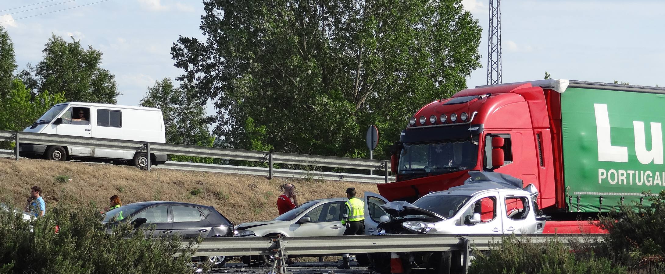 Accidente mortal en la A-62 a la altura de Cabezón de Pisuerga