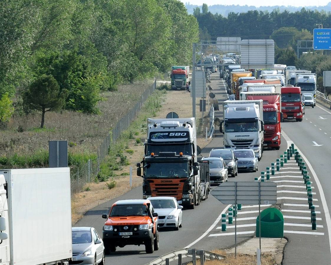 Accidente mortal en la A-62 a la altura de Cabezón de Pisuerga