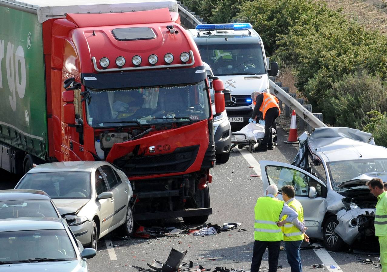 Accidente mortal en la A-62 a la altura de Cabezón de Pisuerga