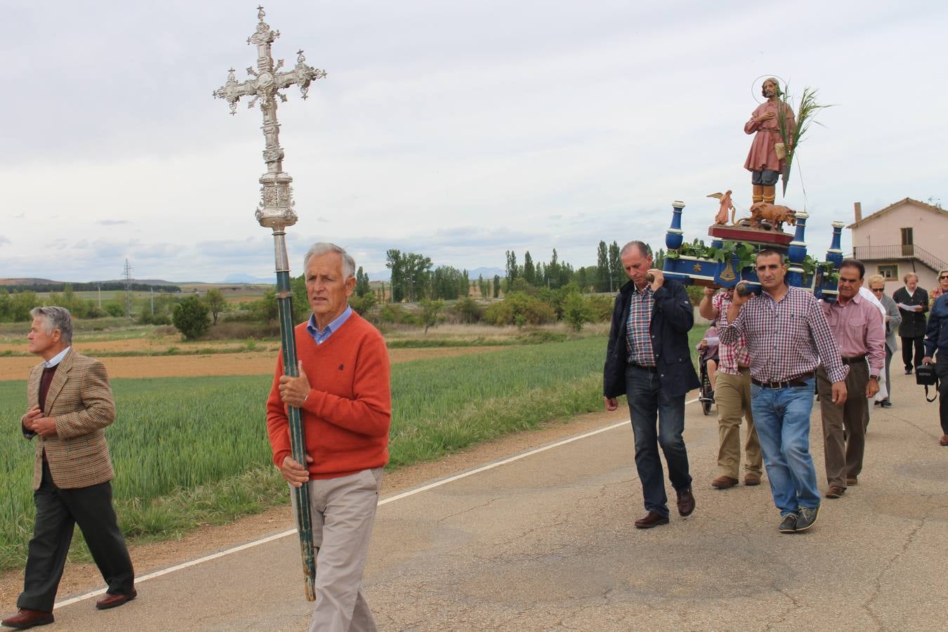 Fiesta de San Isidro en Espinosa de Villagonzalo (Palencia)