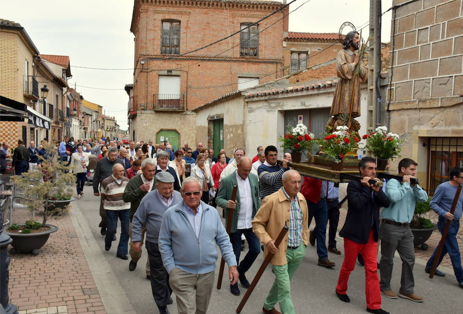 Hoguera y fiestas de San Isidro en Torquemada