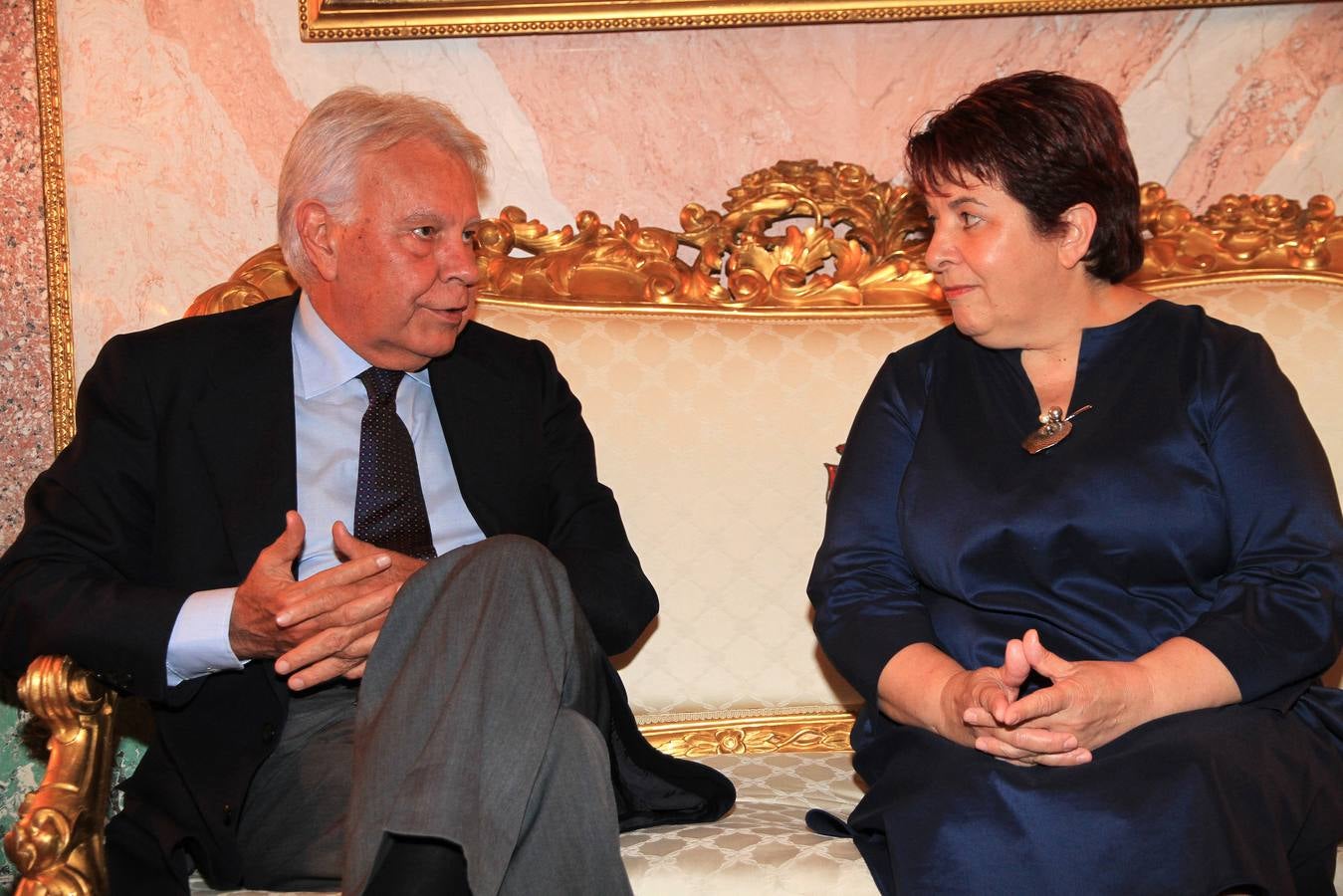 Felipe González visita Segovia