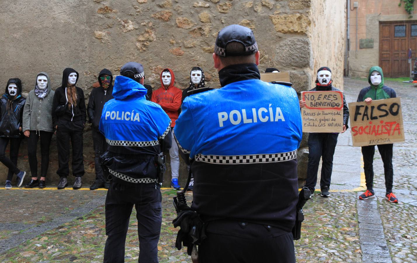 Felipe González visita Segovia