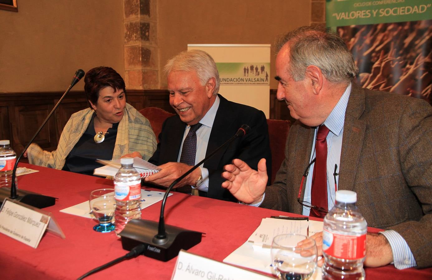 Felipe González visita Segovia