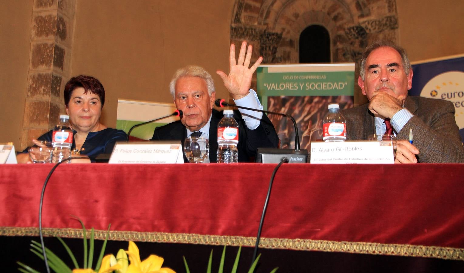 Felipe González visita Segovia