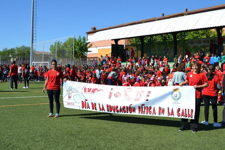 II Jornada de educación física en la calle en Arévalo