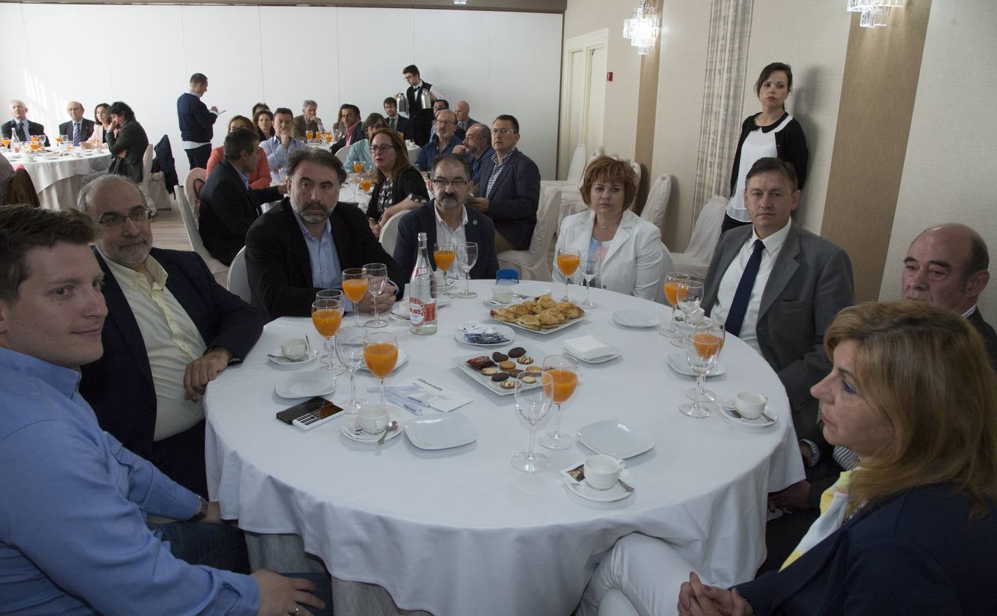 Carlos Fernández Carriedo, en el Foro Económico de El Norte de Castilla de Palencia